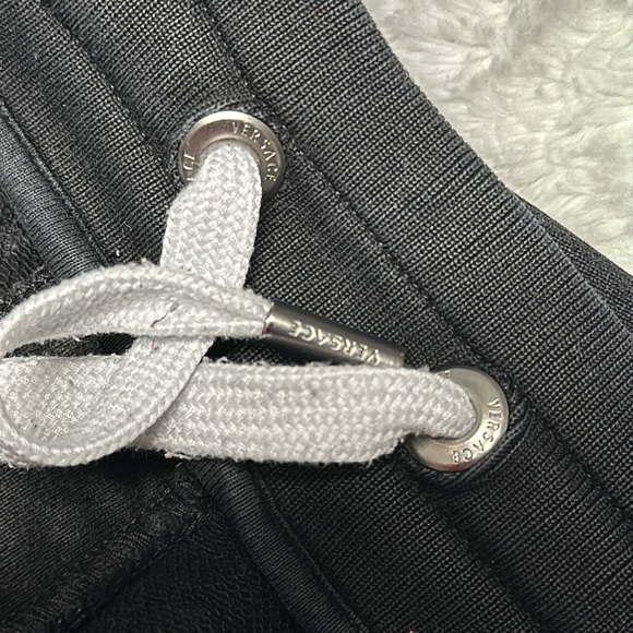 Men’s Versace Sweatpants Joggers Black Authentic with Certilogo - Picture 4 of 8